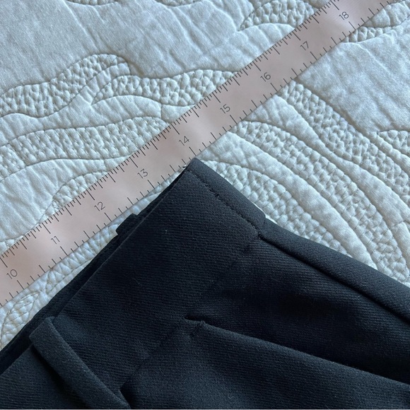 Abercrombie - Curve Love Long Tailored Straight Pant - Black - Picture 10 of 11